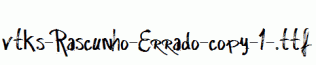 vtks-Rascunho-Errado-copy-1-.ttf