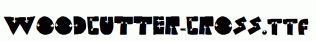 WOODCUTTER-CROSS.ttf