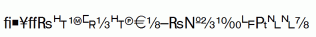 WP-TypographicSymbols.ttf