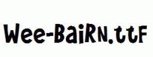 Wee-Bairn.ttf