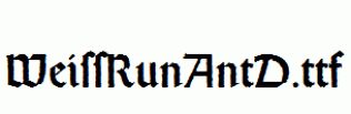 WeissRunAntD.ttf