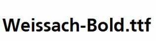 Weissach-Bold.ttf