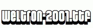 Weltron-2001.ttf