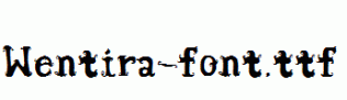 Wentira-font.ttf