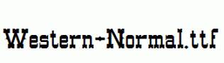 Western-Normal.ttf