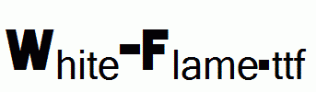 White-Flame.ttf