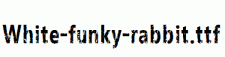 White-funky-rabbit.ttf