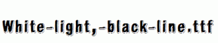 White-light,-black-line.ttf