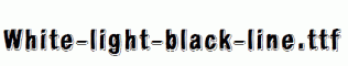 White-light-black-line.ttf