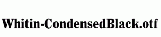 Whitin-CondensedBlack.otf