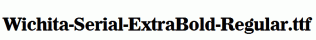 Wichita-Serial-ExtraBold-Regular.ttf