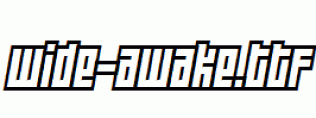Wide-awake.ttf