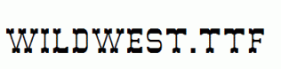 WildWest.ttf