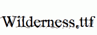 Wilderness.ttf