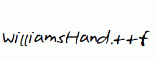WilliamsHand.ttf