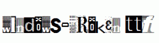 Windows-Broken.ttf