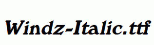 Windz-Italic.ttf