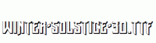 Winter-Solstice-3D.ttf