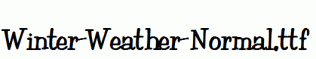 Winter-Weather-Normal.ttf