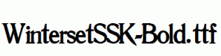 WintersetSSK-Bold.ttf