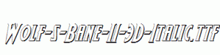 Wolf-s-Bane-II-3D-Italic.ttf