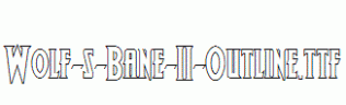 Wolf-s-Bane-II-Outline.ttf