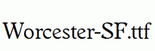 Worcester-SF.ttf