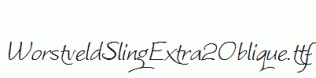 WorstveldSlingExtra2Oblique.ttf