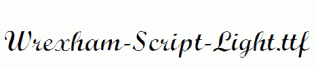 Wrexham-Script-Light.ttf