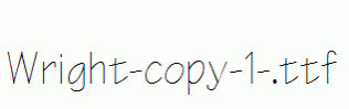 Wright-copy-1-.ttf