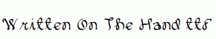 Written-On-The-Hand.ttf