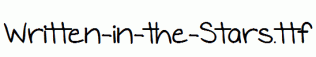 Written-in-the-Stars.ttf