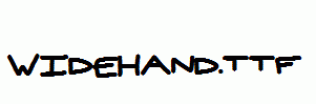 widehand.ttf
