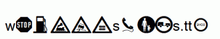 wmroadsigns.ttf