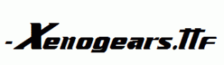 Xenogears.ttf