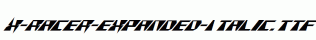 X-Racer-Expanded-Italic.ttf