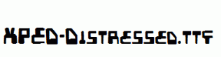 XPED-Distressed.ttf