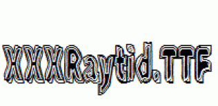 XXXRaytid.ttf