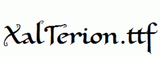 XalTerion.ttf