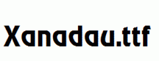 Xanadau.ttf