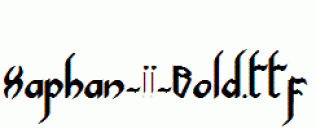 Xaphan-II-Bold.ttf