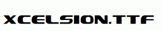 Xcelsion.ttf
