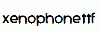 Xenophone.ttf