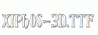 Xiphos-3D.ttf
