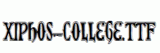 Xiphos-College.ttf