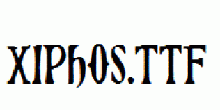 Xiphos.ttf