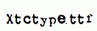 Xtctype.ttf