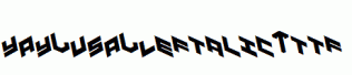 YAY-USA-Leftalic.ttf