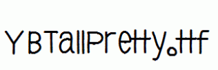 YBTallPretty.ttf