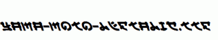 Yama-Moto-Leftalic.ttf